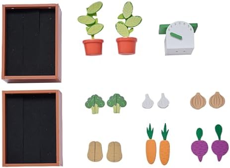 Teamson Kids Vermont Marktstand Spielset – Holz-Kaufladen mit 25 Teilen, Waage & Zubehör für kreatives Rollenspiel im Ki