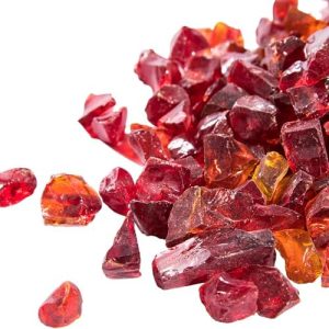 Teamson Home 4 kg Lavasteine für Gas-Feuerstelle, feuerfest und dekorativ, ideal für den Garten