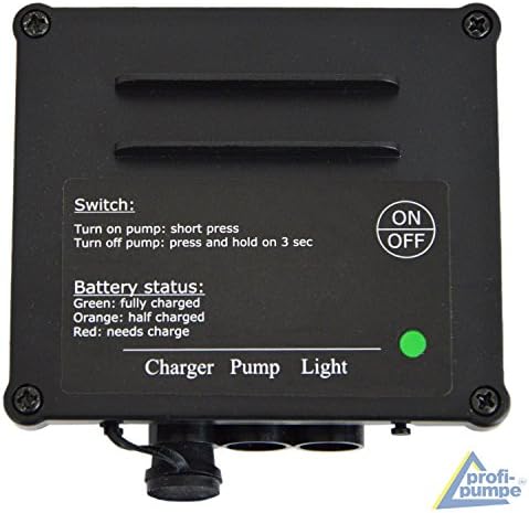 Solar Gartenbrunnen - Zierbrunnen mit Wasserfall & Licht für Garten und Teich