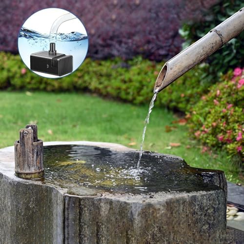 Biling Solarbrunnen mit Akku – 7,5 W Solar-Teichpumpe für Gartenteich, 10 Sprühstile, ideal für Wasserspiele und Vogelba